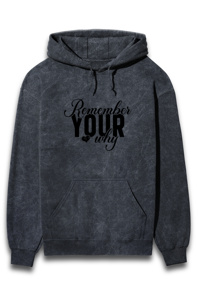 Women’s Acid Wash Hooded Sweatshirt
